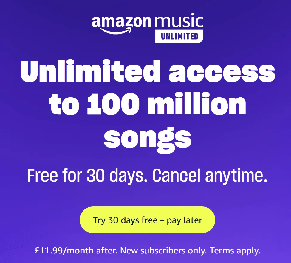 amazon music unlimited ad amazon music unlimited ad