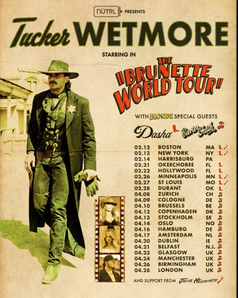 Tucker Wetmore World Tour Details