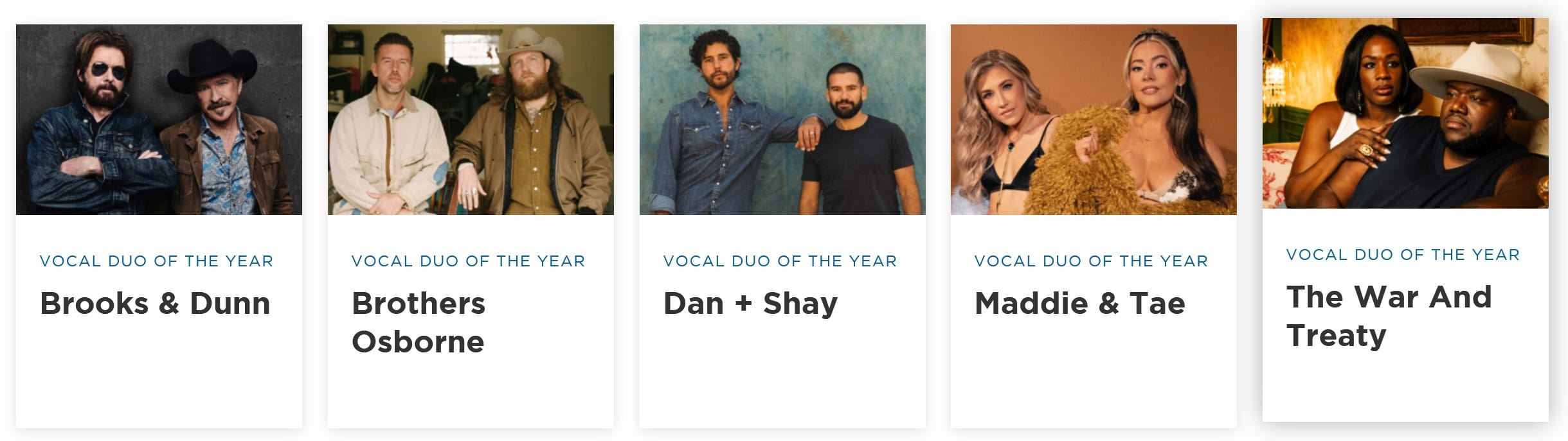 Vocal Duo of the Year