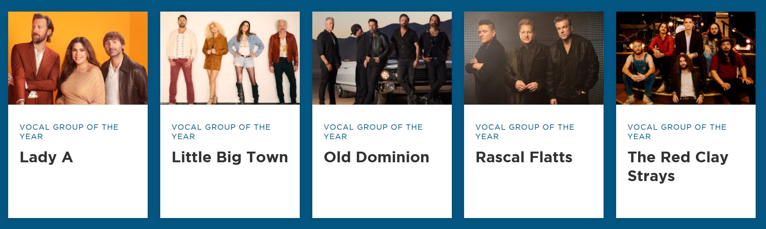 Vocal Group of the Year