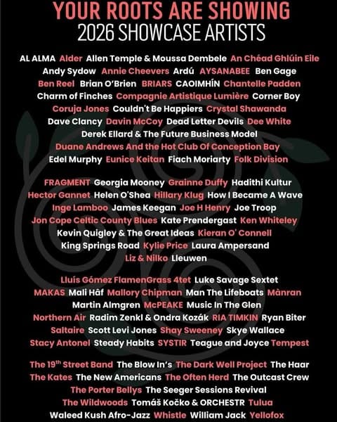 Showcase Artists at the event