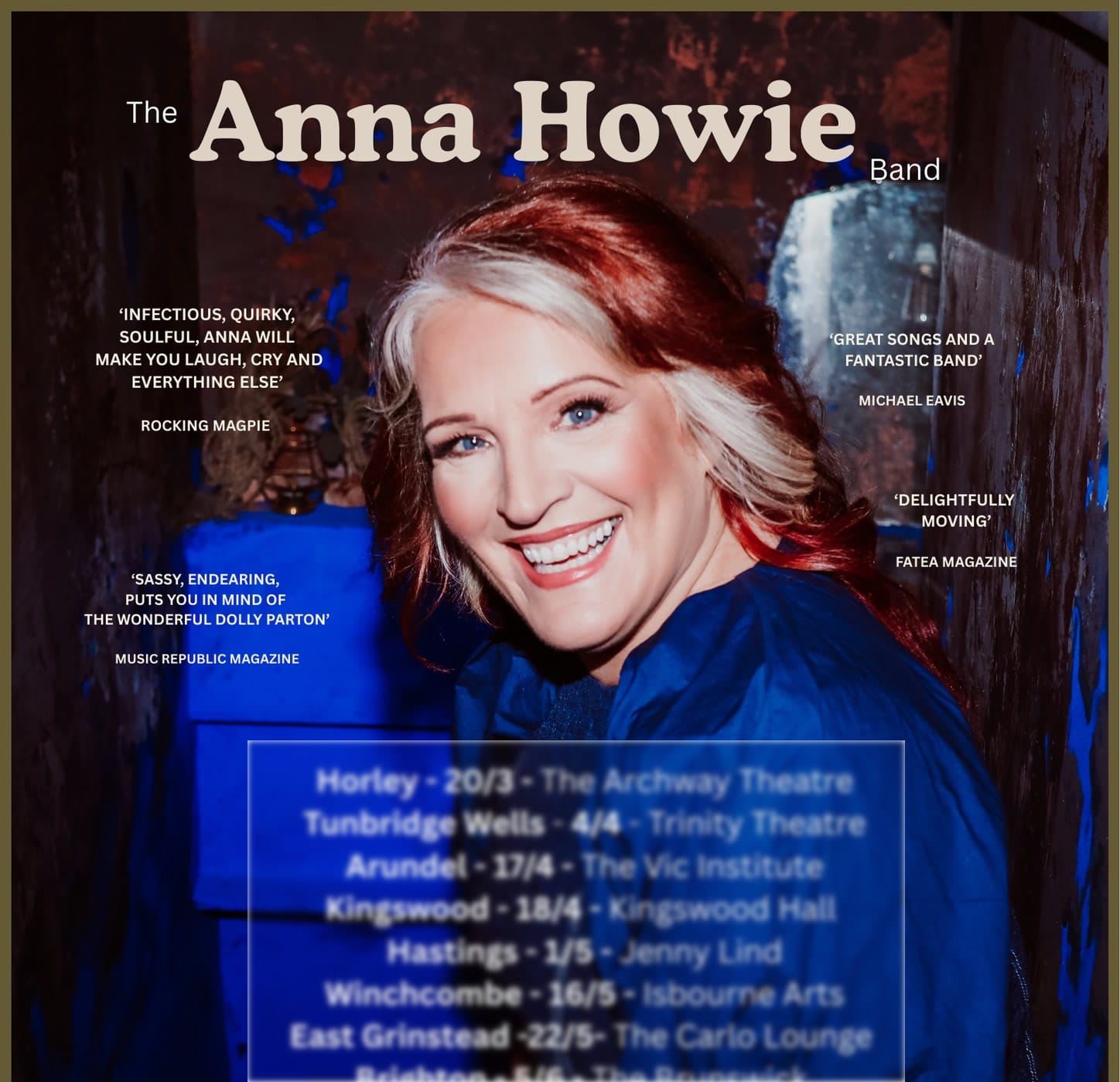 The Good for Roses Tour: Anna Howie Live in 2026