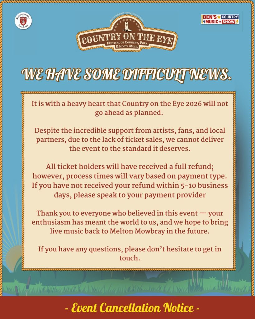 countryontheeye cancelled