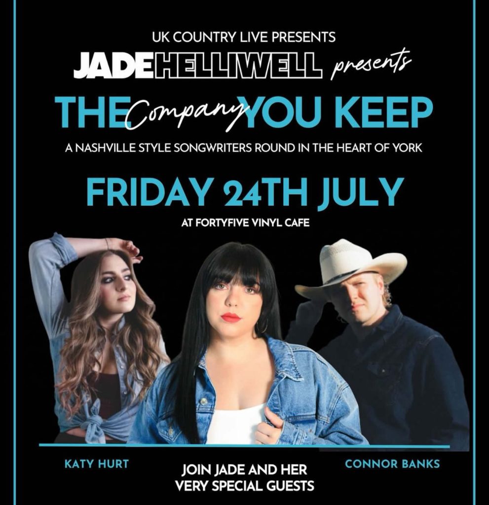 Jade Helliwell Presents - The Company You Keep 24 July