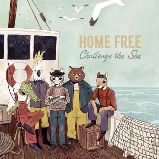 A group of people on a boat