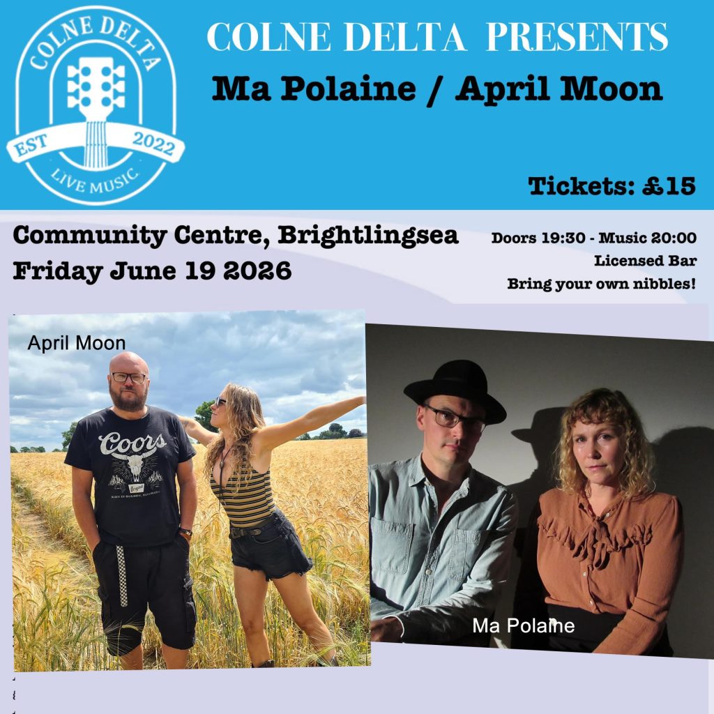 Colne Delta Blues and Americana Night with April Moon and Ma Polaine