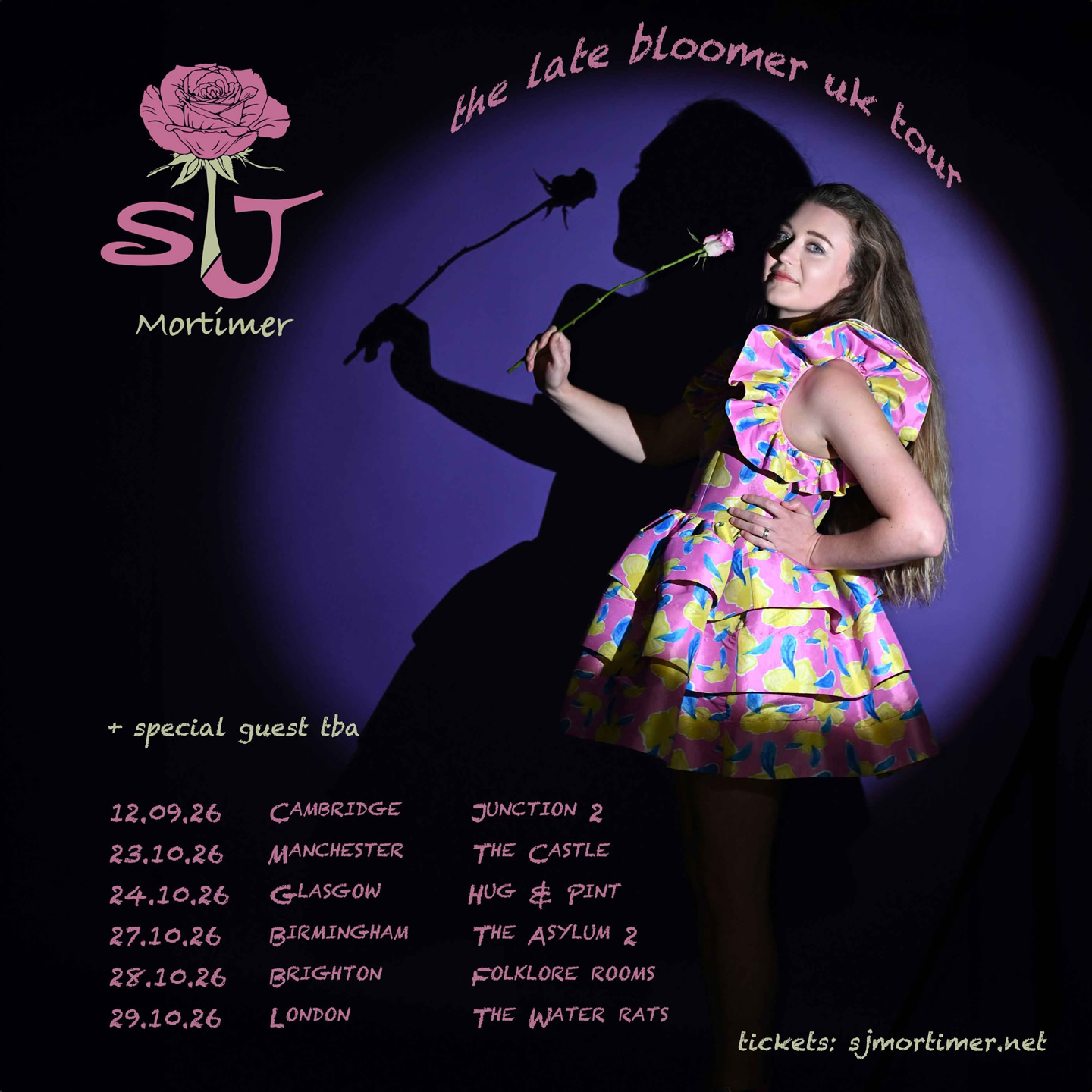 SJ Mortimer – The Late Bloomer Tour