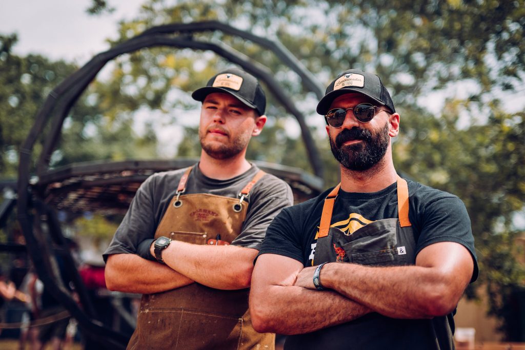 the FUME Pit barbecue area (photo credit: Matt Eachus)