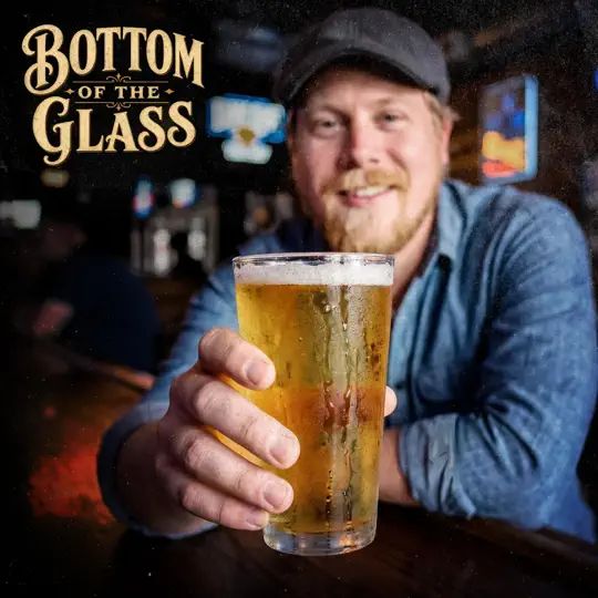 bottom of the glass