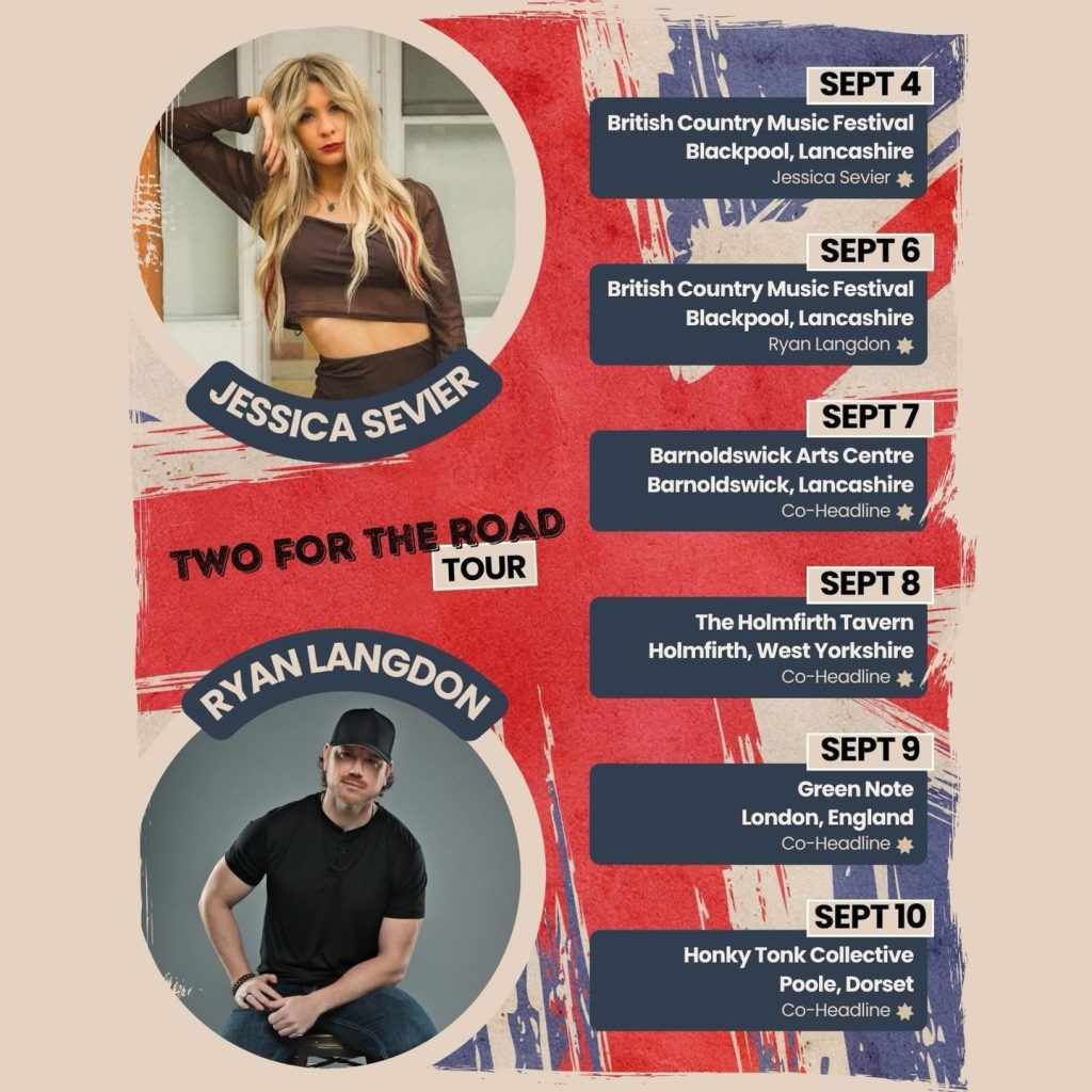 Jessica Sevier & Ryan Langdon – Two For The Road Tour 2026