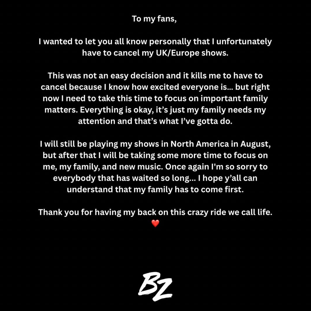 The Announcement from Bailey Zimmerman