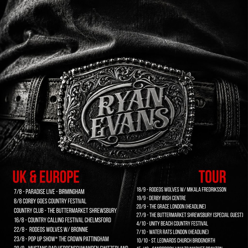 Ryan Evans UK Tour