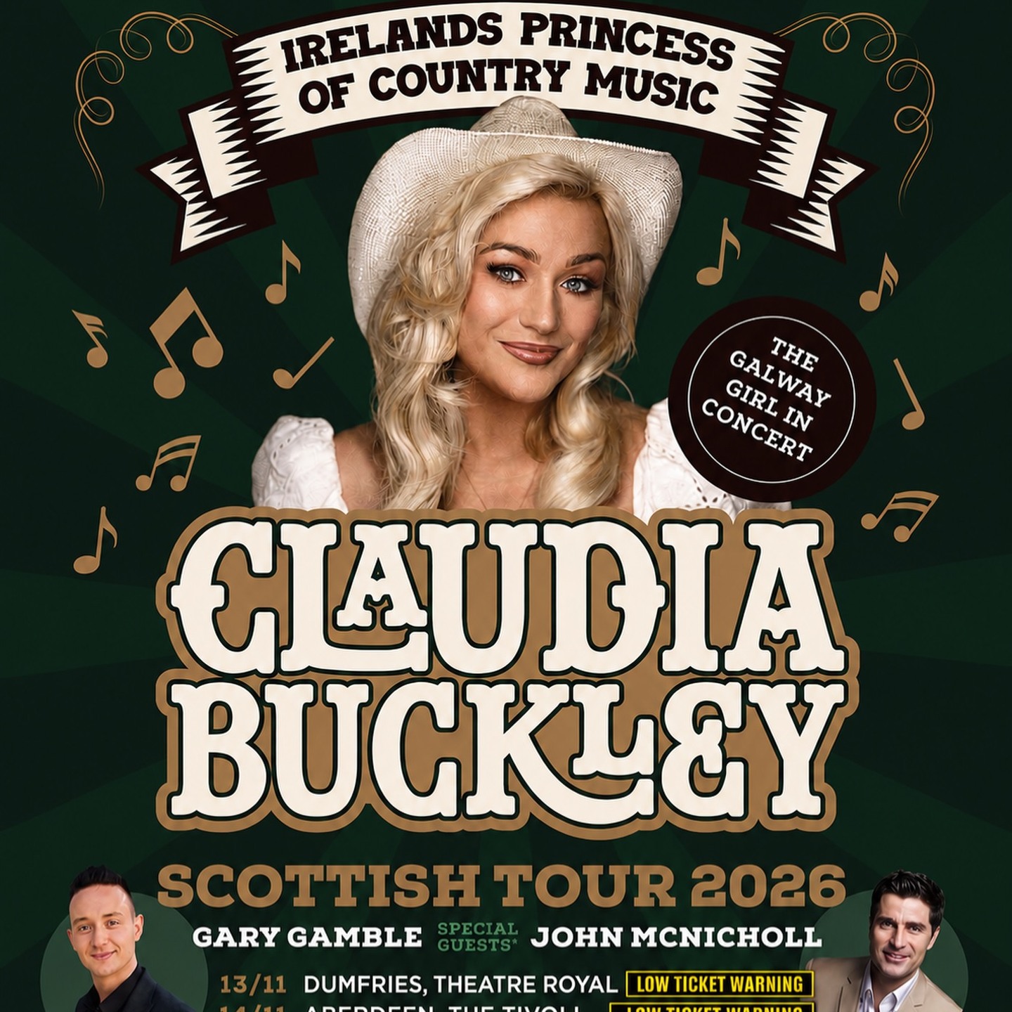 Claudia Buckley – Scottish Tour 2026