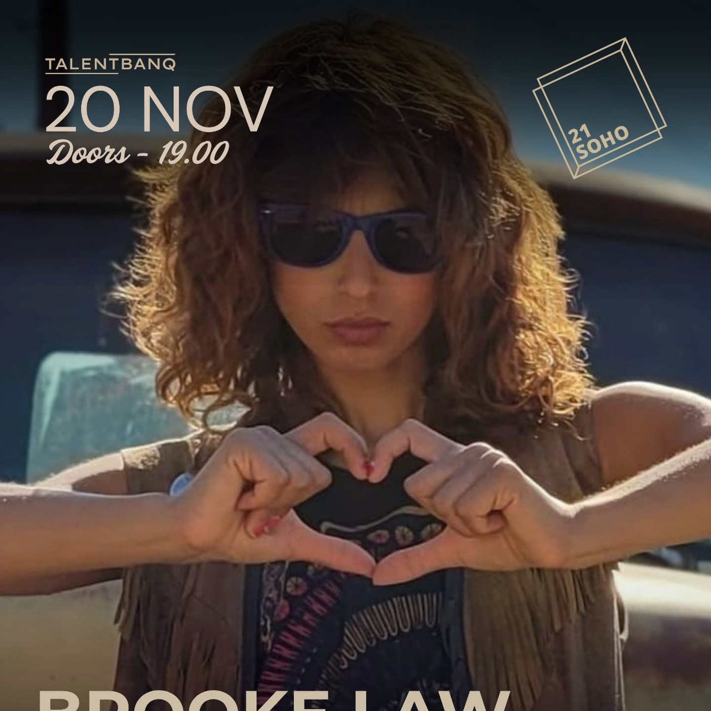 Brooke Law Live at 21 Soho Below, London
