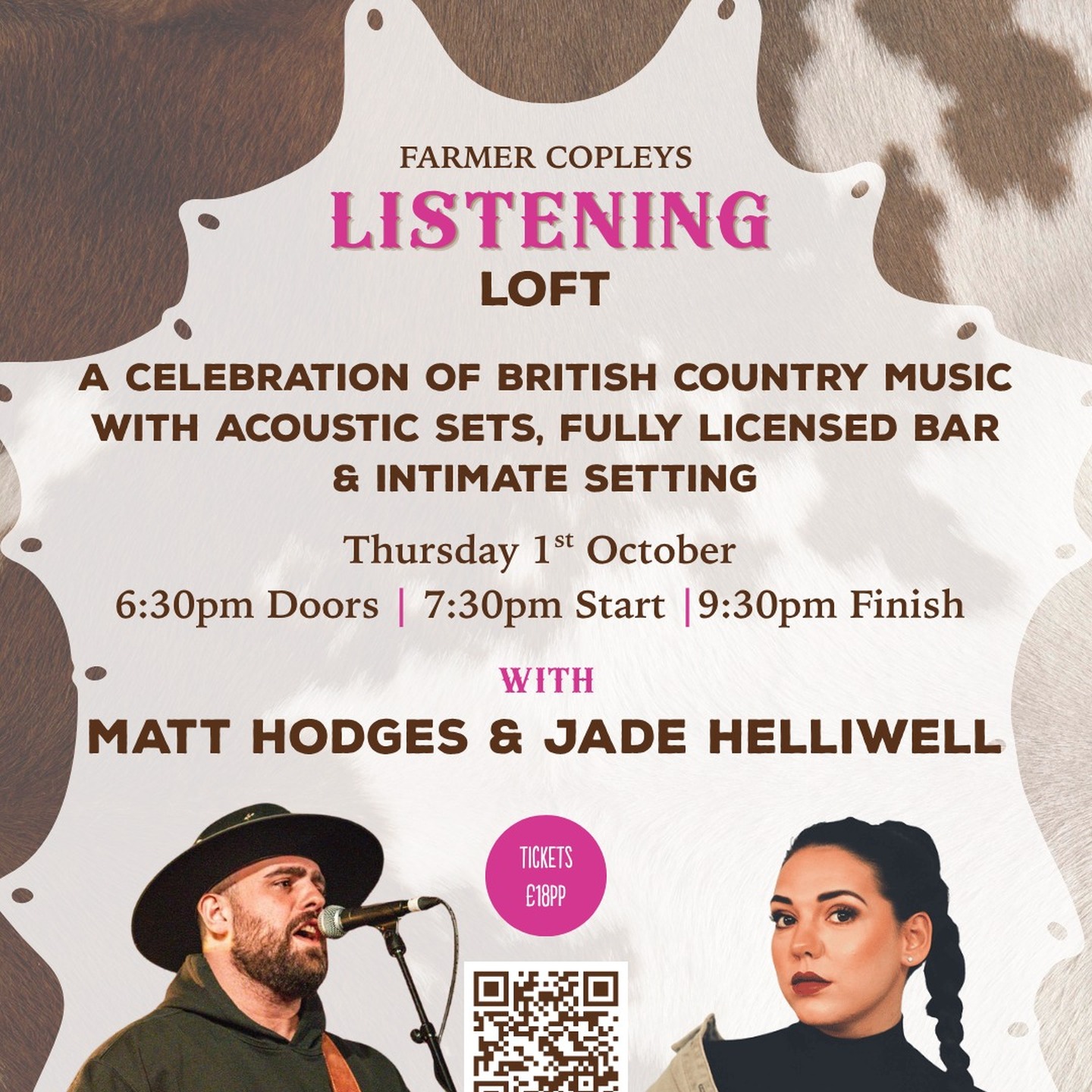 Jade Helliwell & Matt Hodges Live at Farmer Copleys, Pontefract