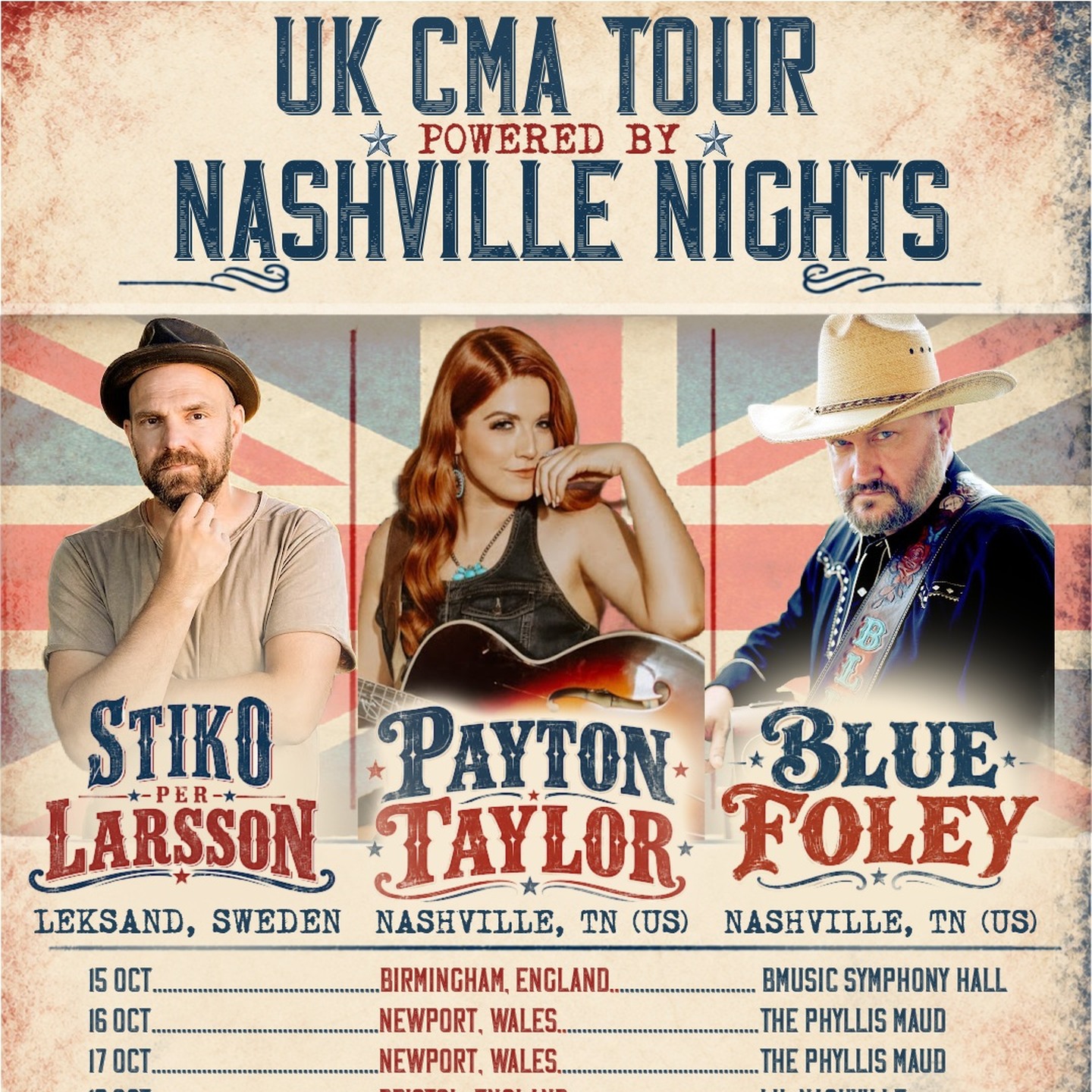 UK CMA TOUR – Powered by Nashville Nights