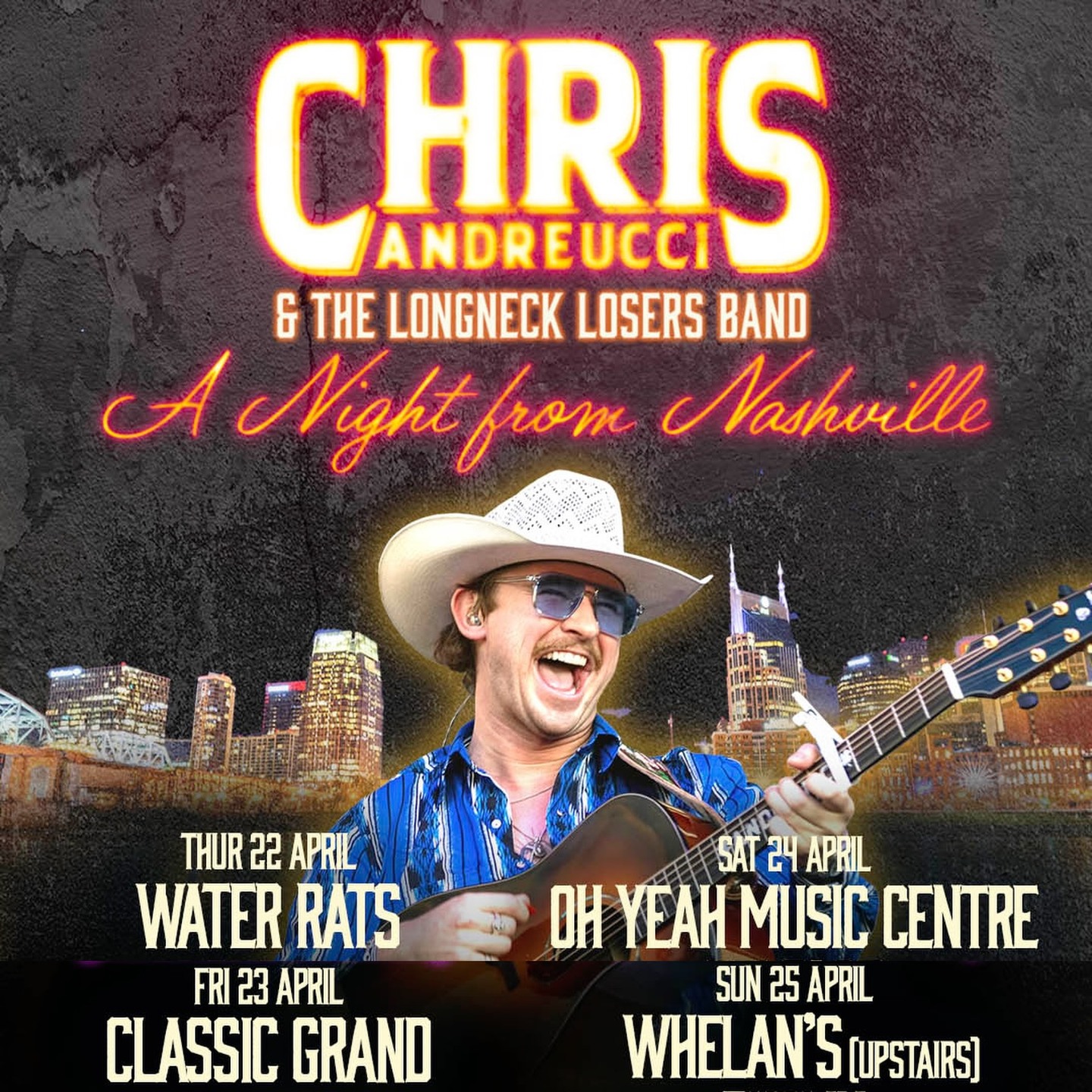 Chris Andreucci – A Night from Nashville 2027