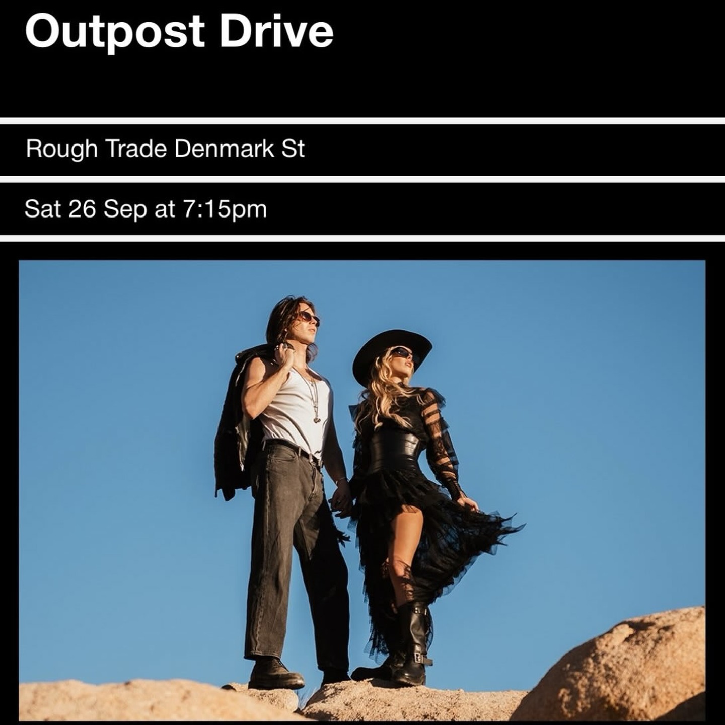 Outpost Drive Live at Rough Trade Denmark Street, London