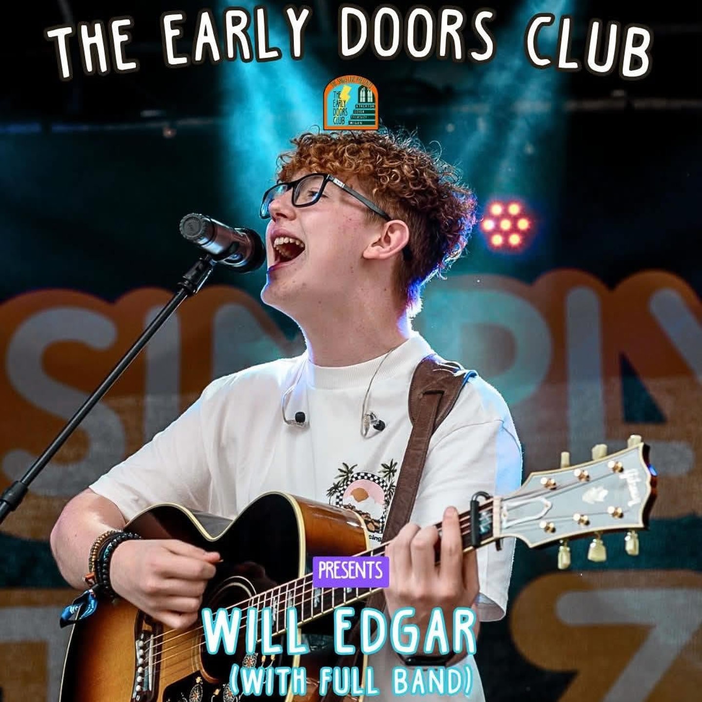 Will Edgar Album Launch at Westhoughton Carnegie Hall, Bolton