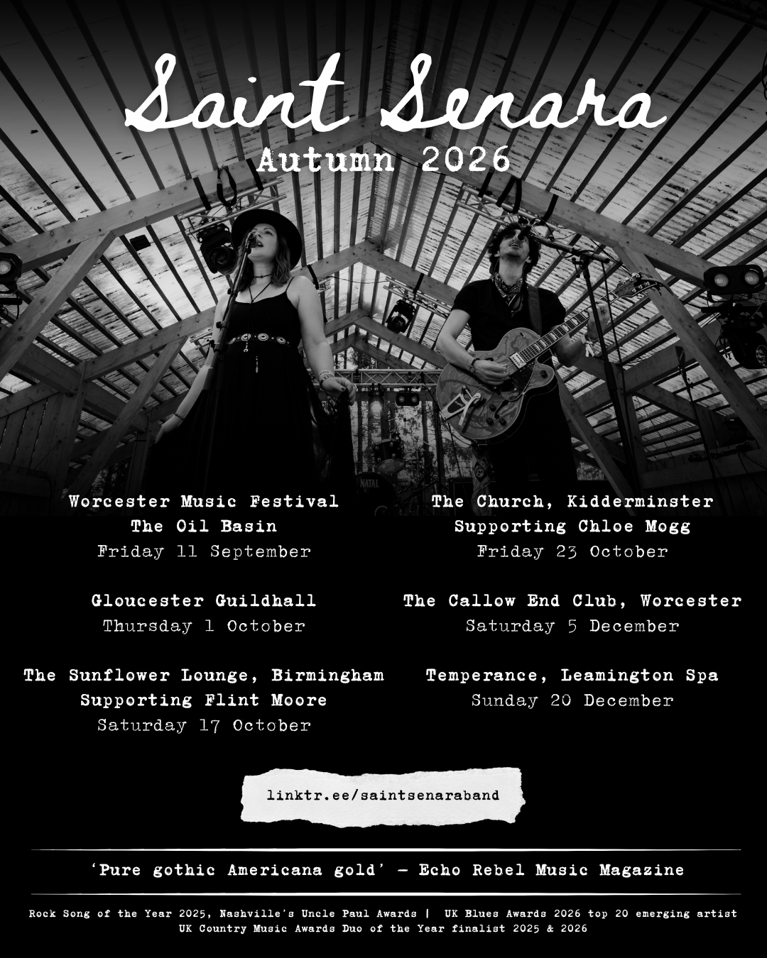 Saint Senara live at The Callow End Club