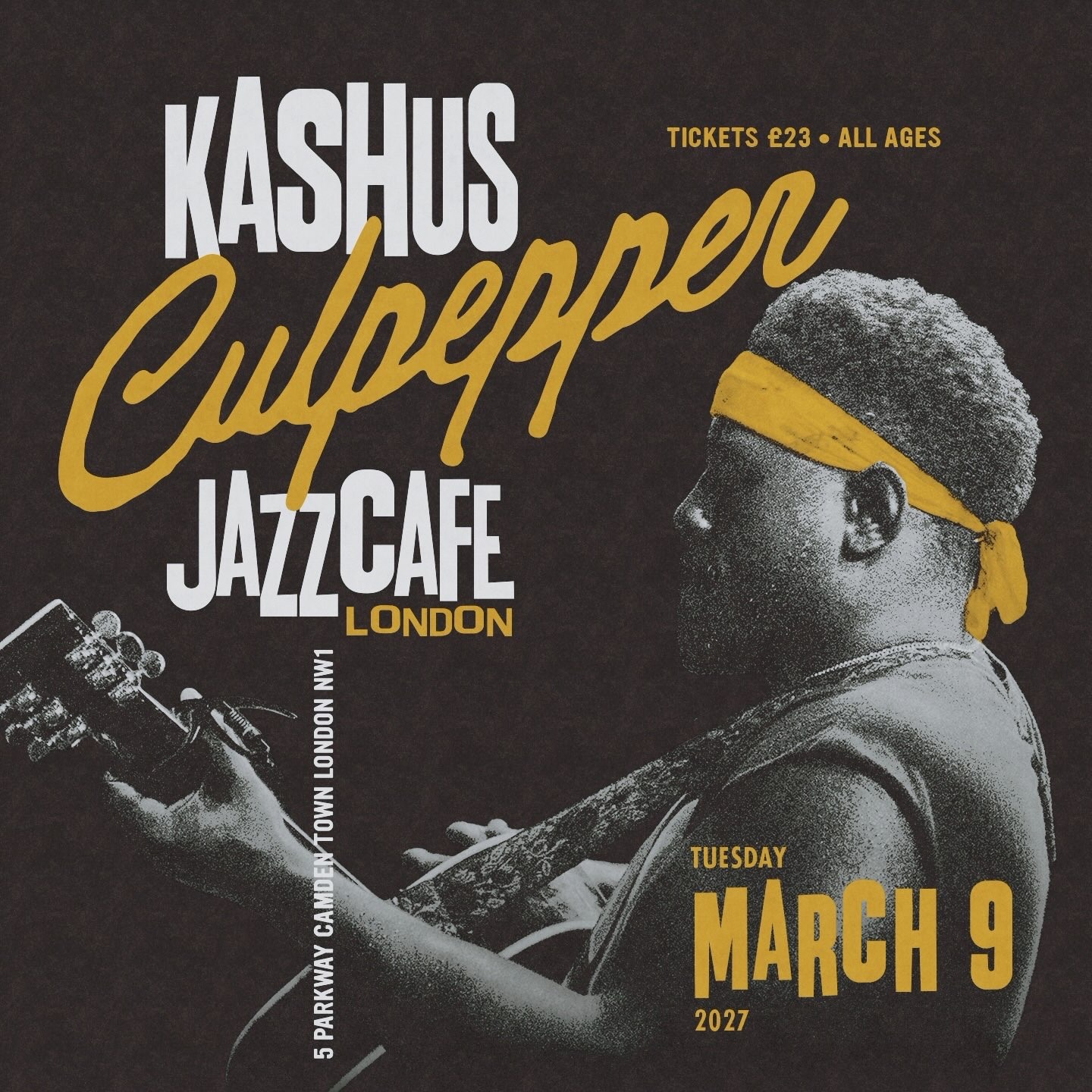 Kashus Culpepper Live at Jazz Cafe, London